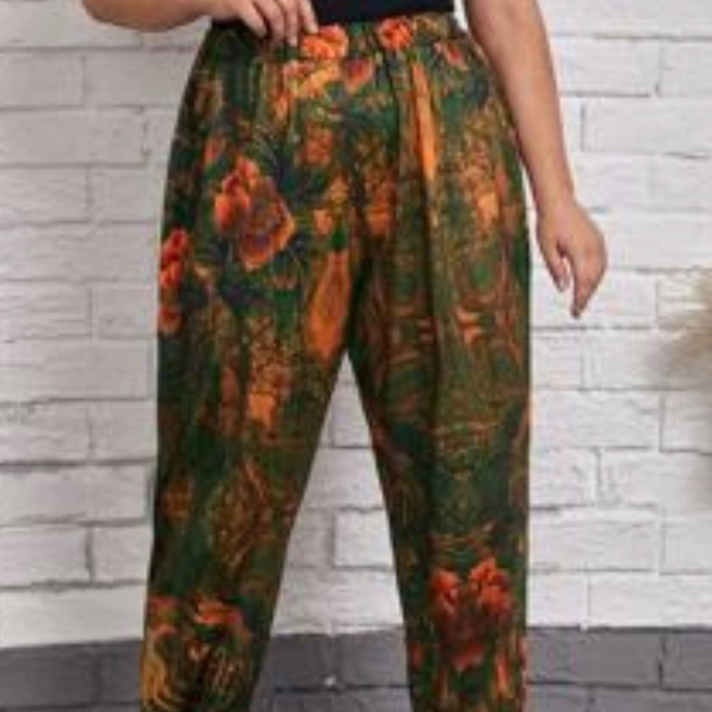 Printed pants